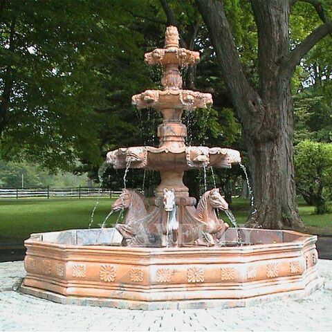 Outdoor Water Fountain Marble Fountain Large